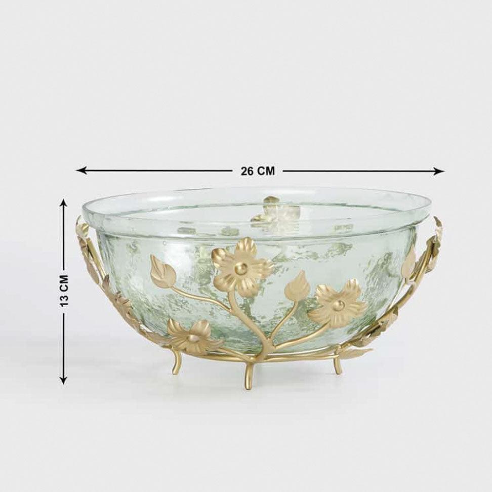 Potpourri Bowl with Metal Stand - Curiocart