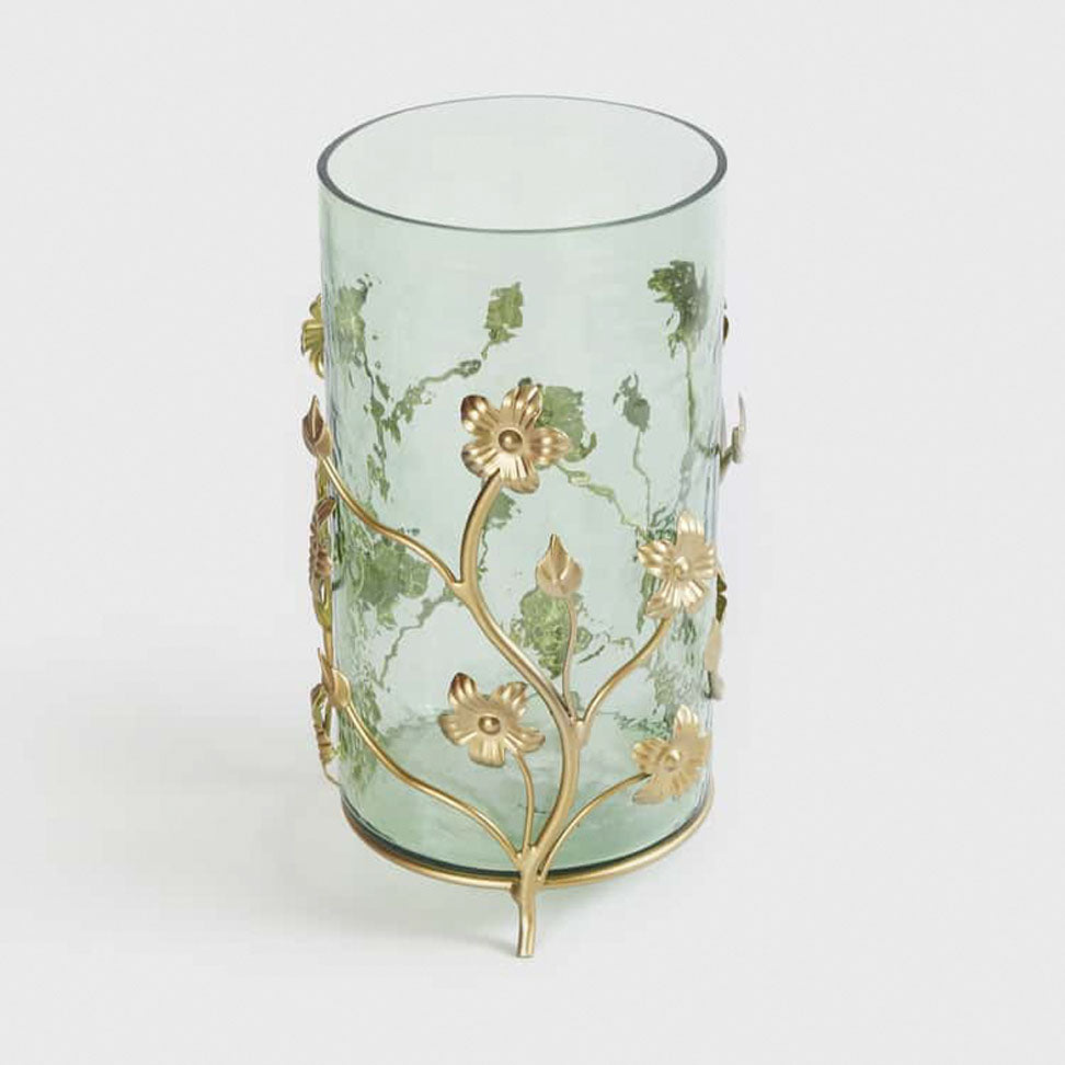 Glass Vase with Stand