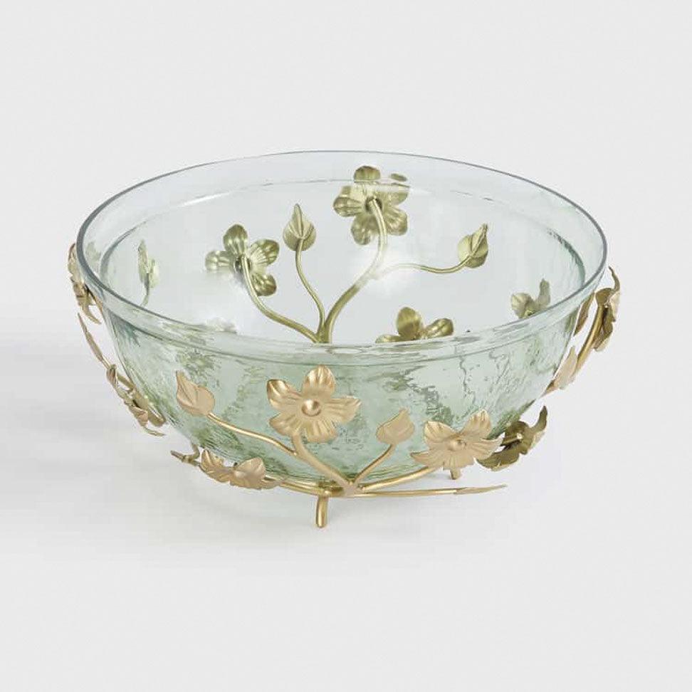 Potpourri Bowl with Metal Stand - Curiocart
