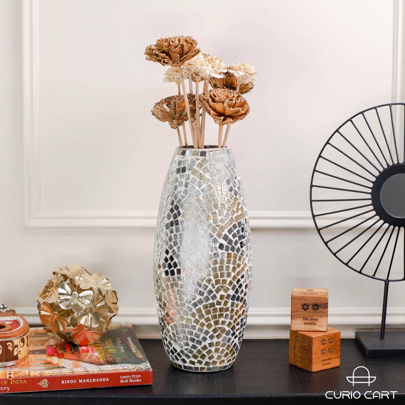 Mosaic Flower Vase