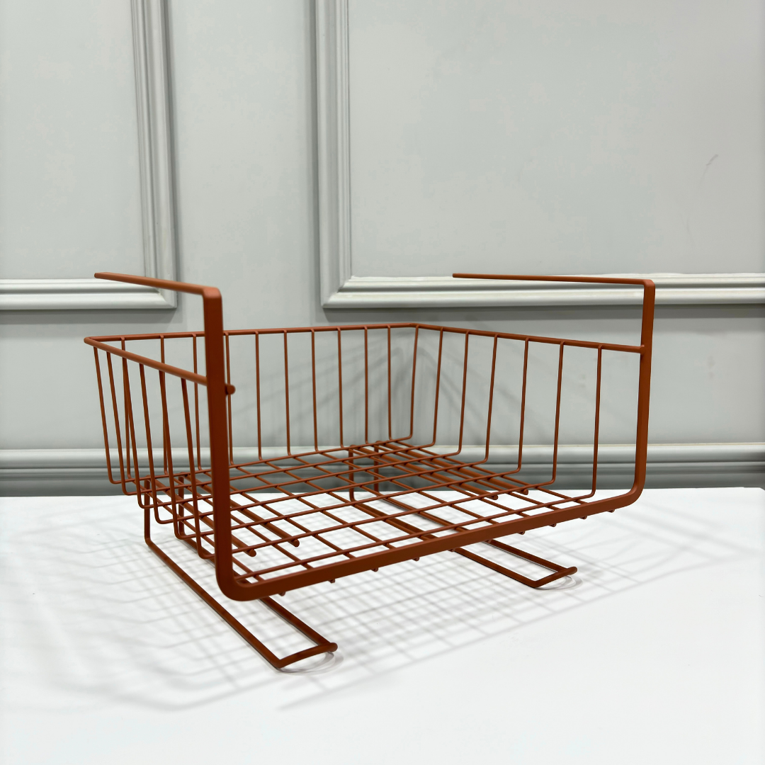 Metal Over the Shelf Basket - Curiocart