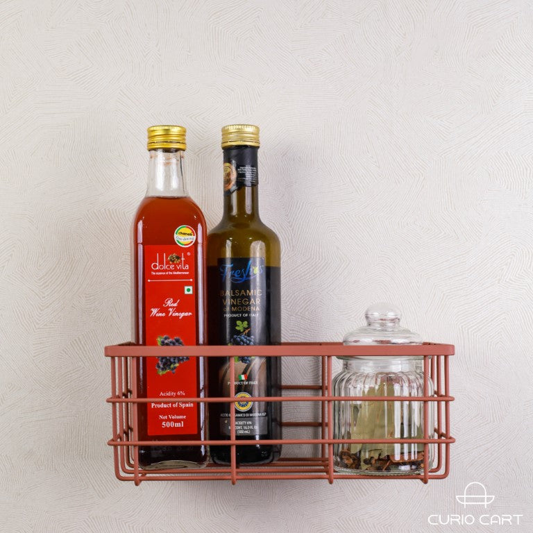 Metal Wall Mounted Basket - Curiocart