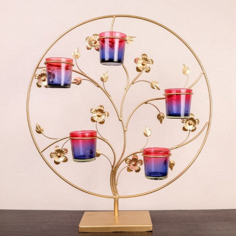 Flora Candle Votives Holder - Curiocart