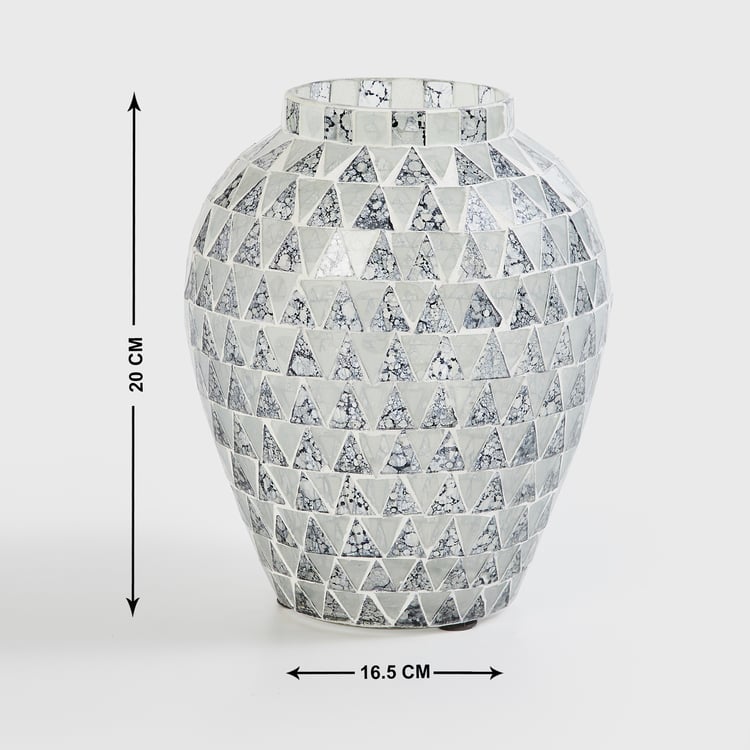 Glass Mosaic Vase - Curiocart