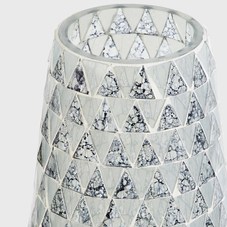 Glass Mosaic Tall Vase - Curiocart