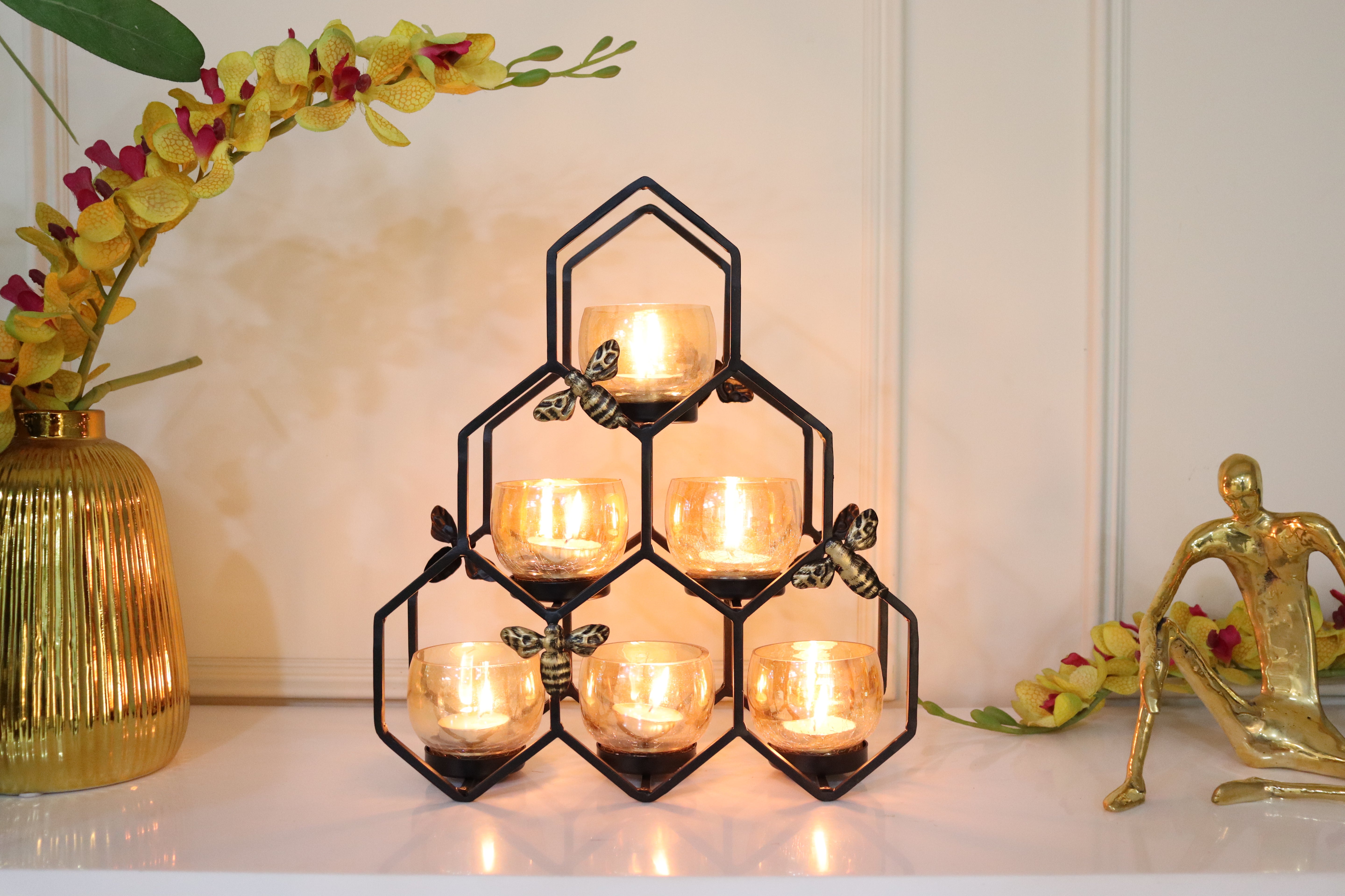 Beehive T- Light Holder