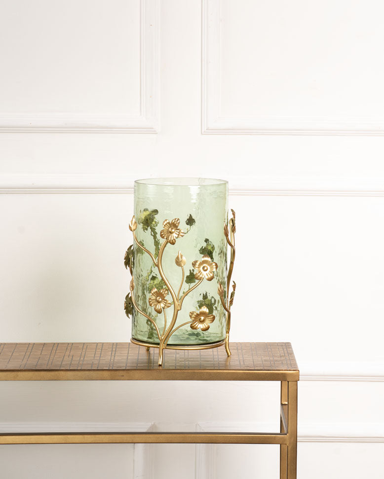 Glass Vase with Stand