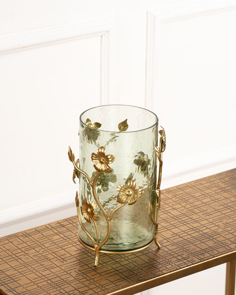 Glass Vase with Stand