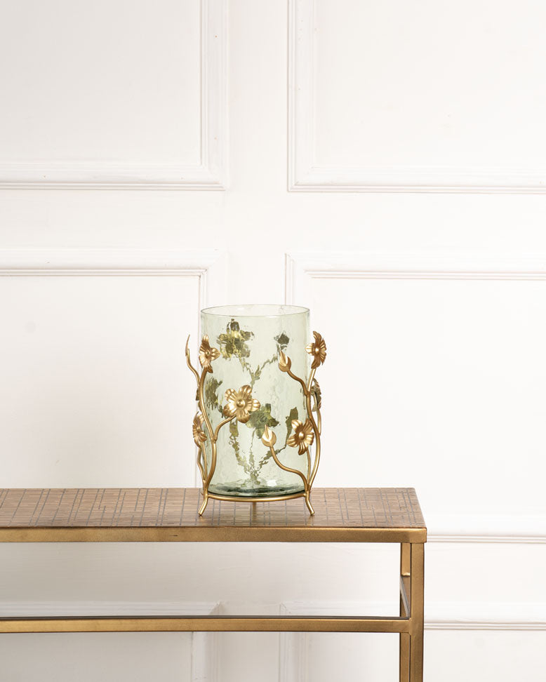 Glass Vase with Stand
