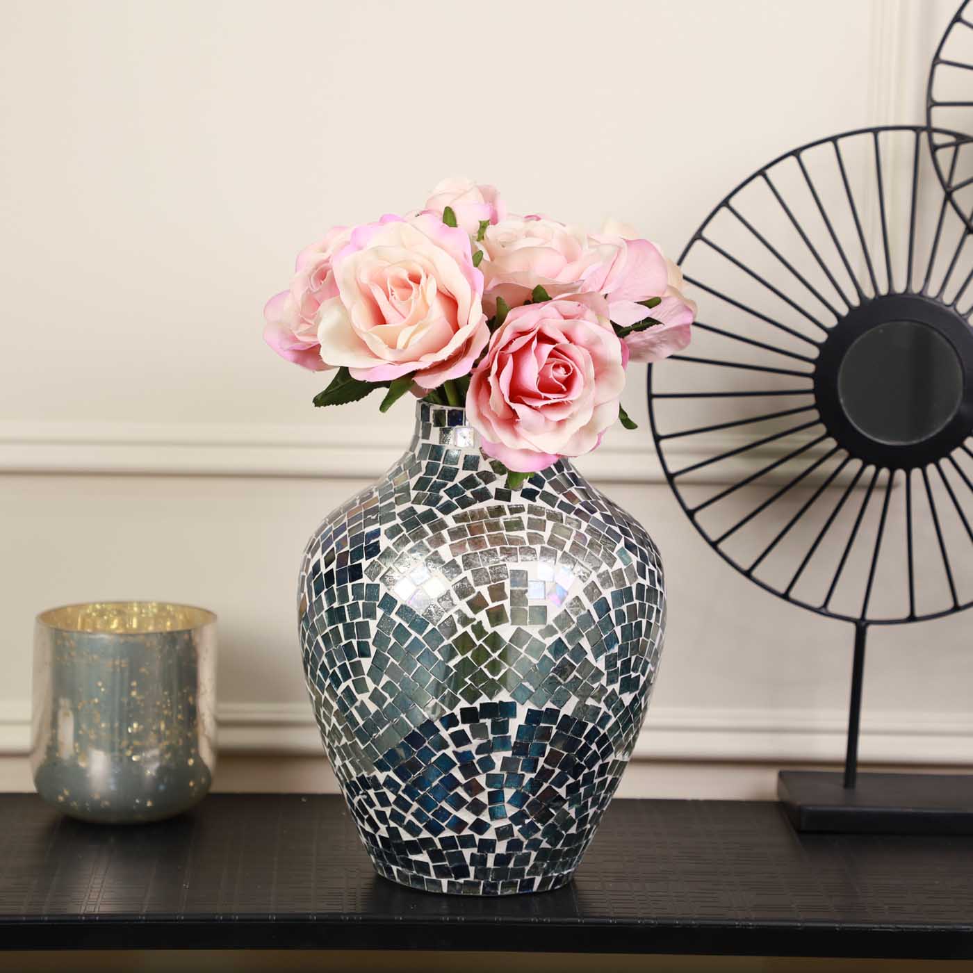 Mosaic Flower Vase