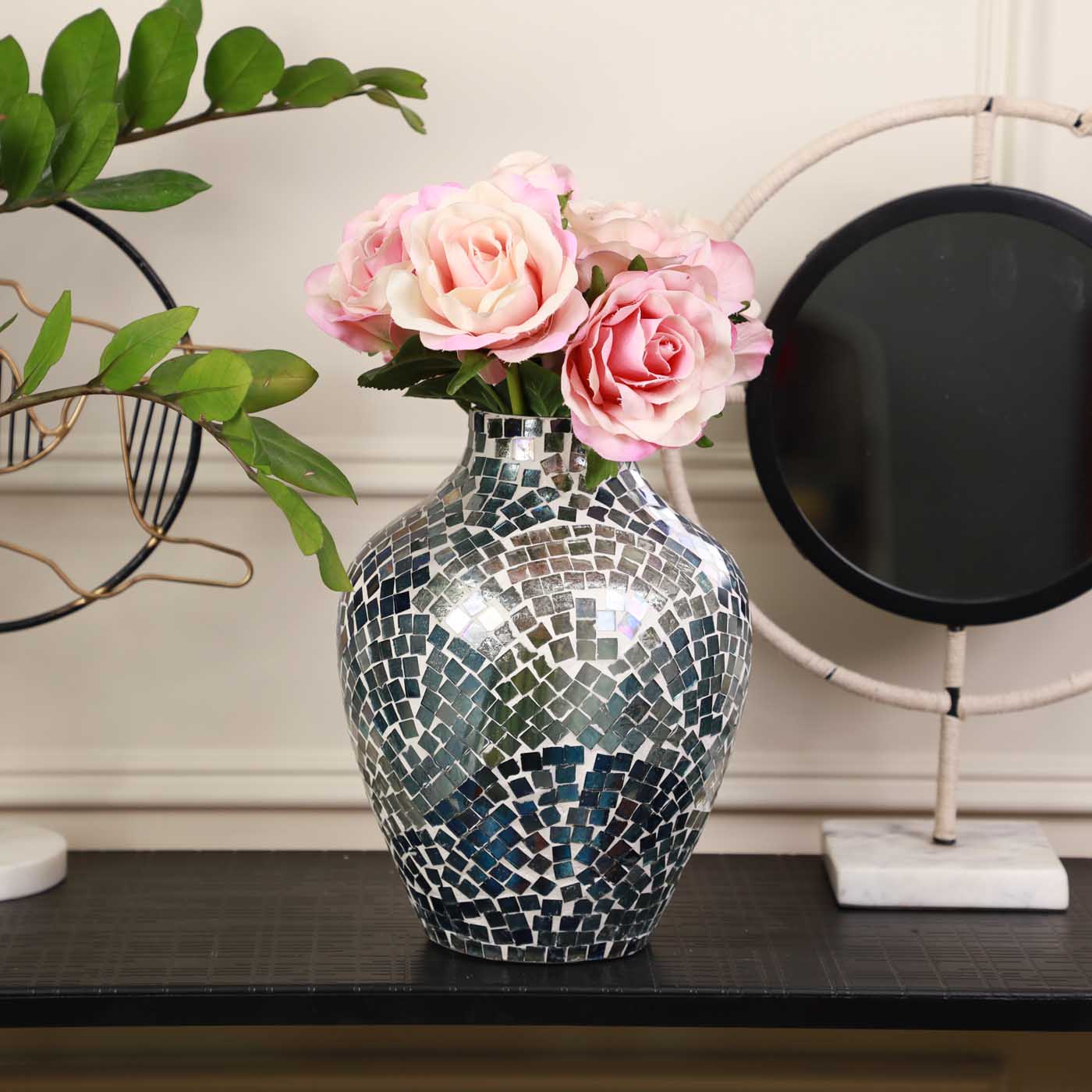 Mosaic Flower Vase