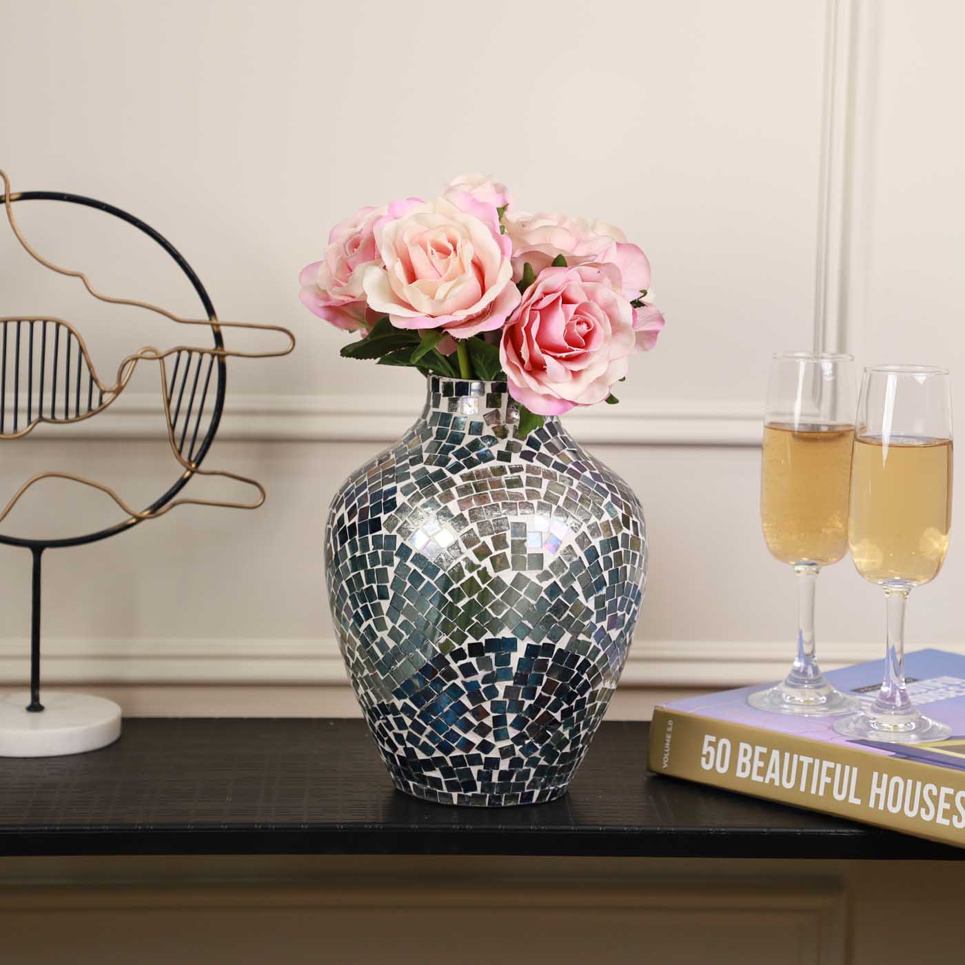 Mosaic Flower Vase
