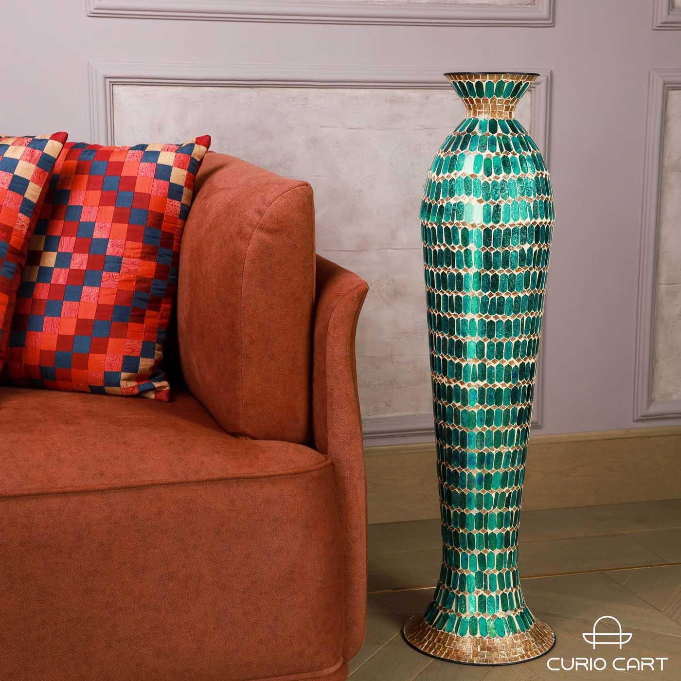 Metal Flower Vase - Curiocart
