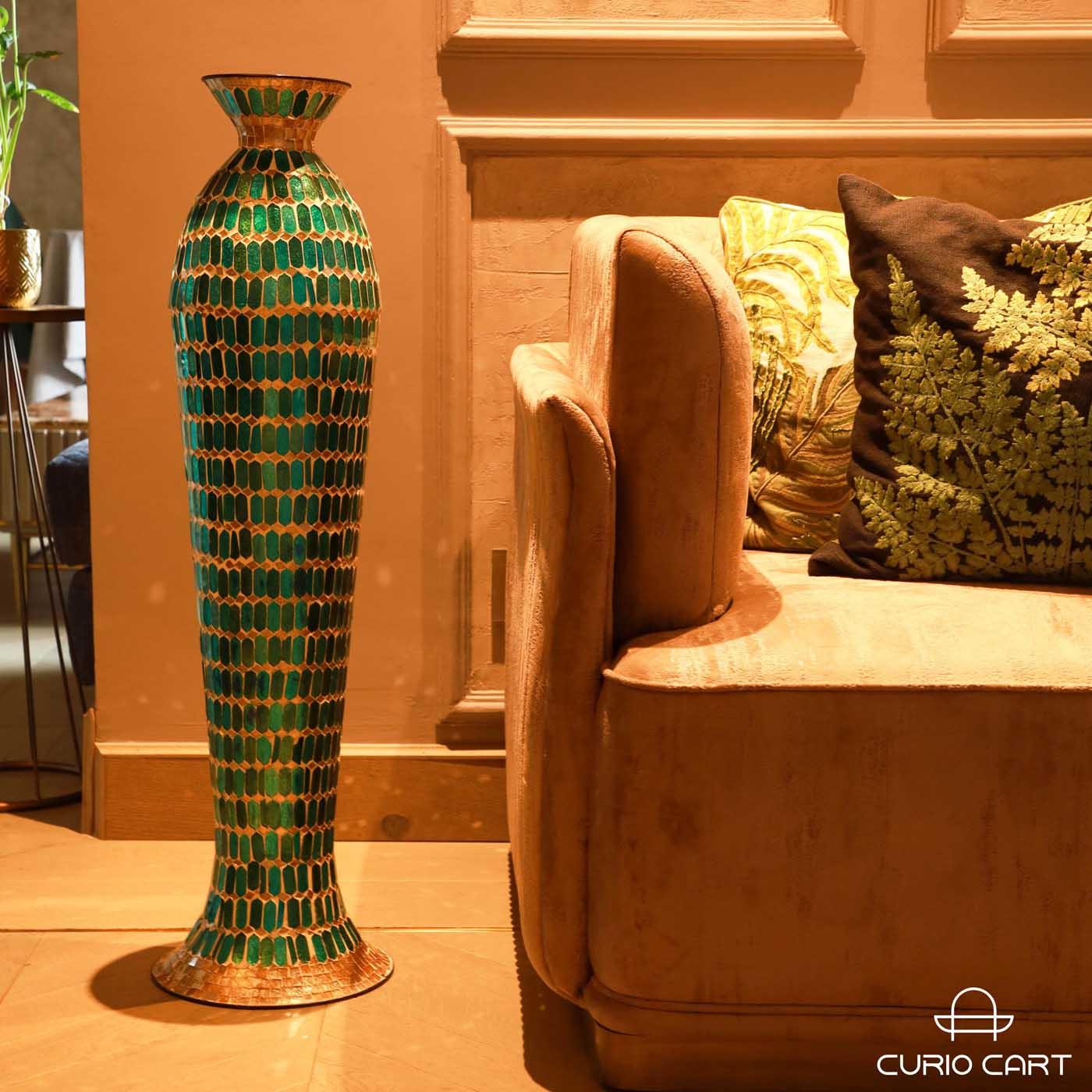 Metal Flower Vase - Curiocart
