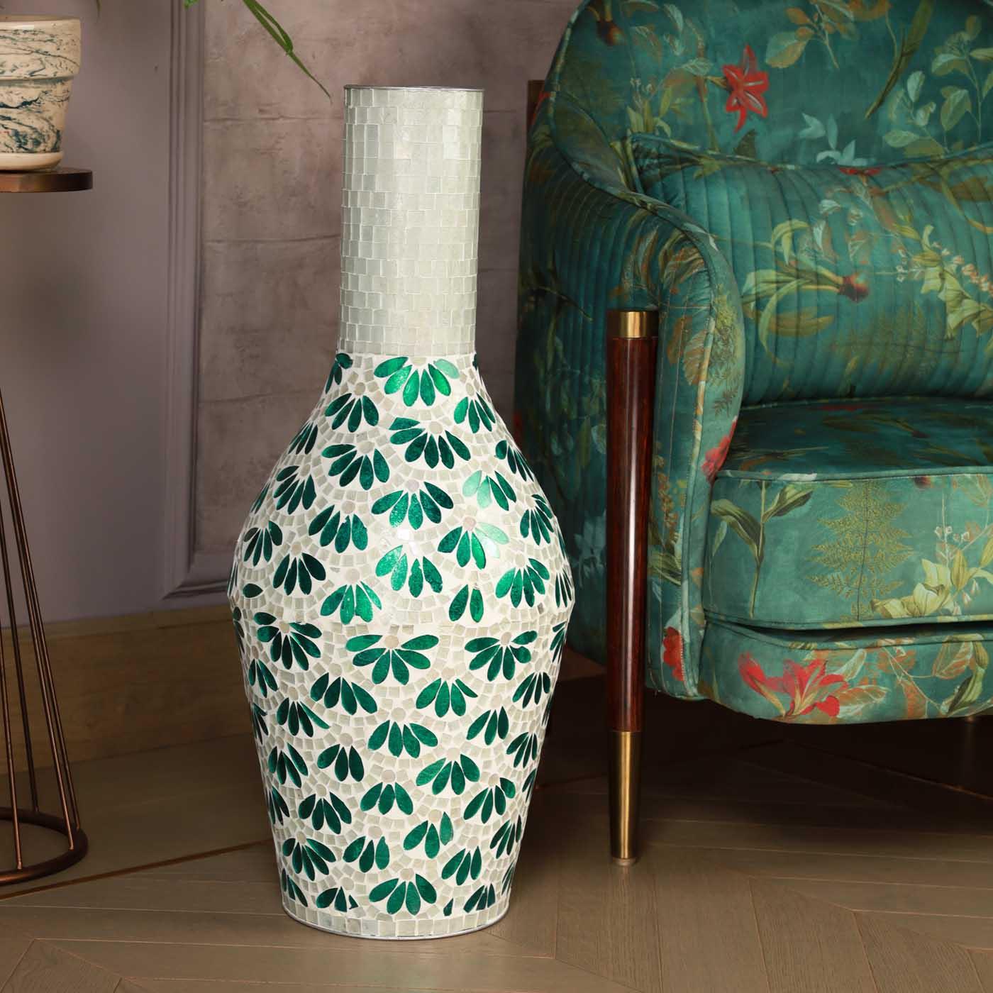 Metal Flower Vase - Curiocart