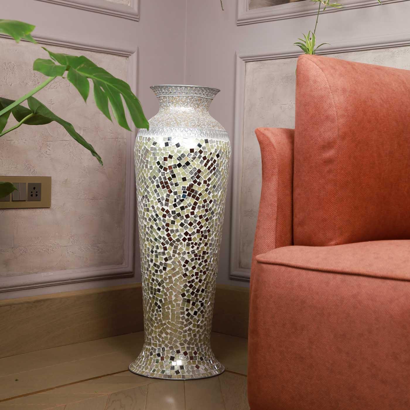 Metal Flower Vase - Curiocart