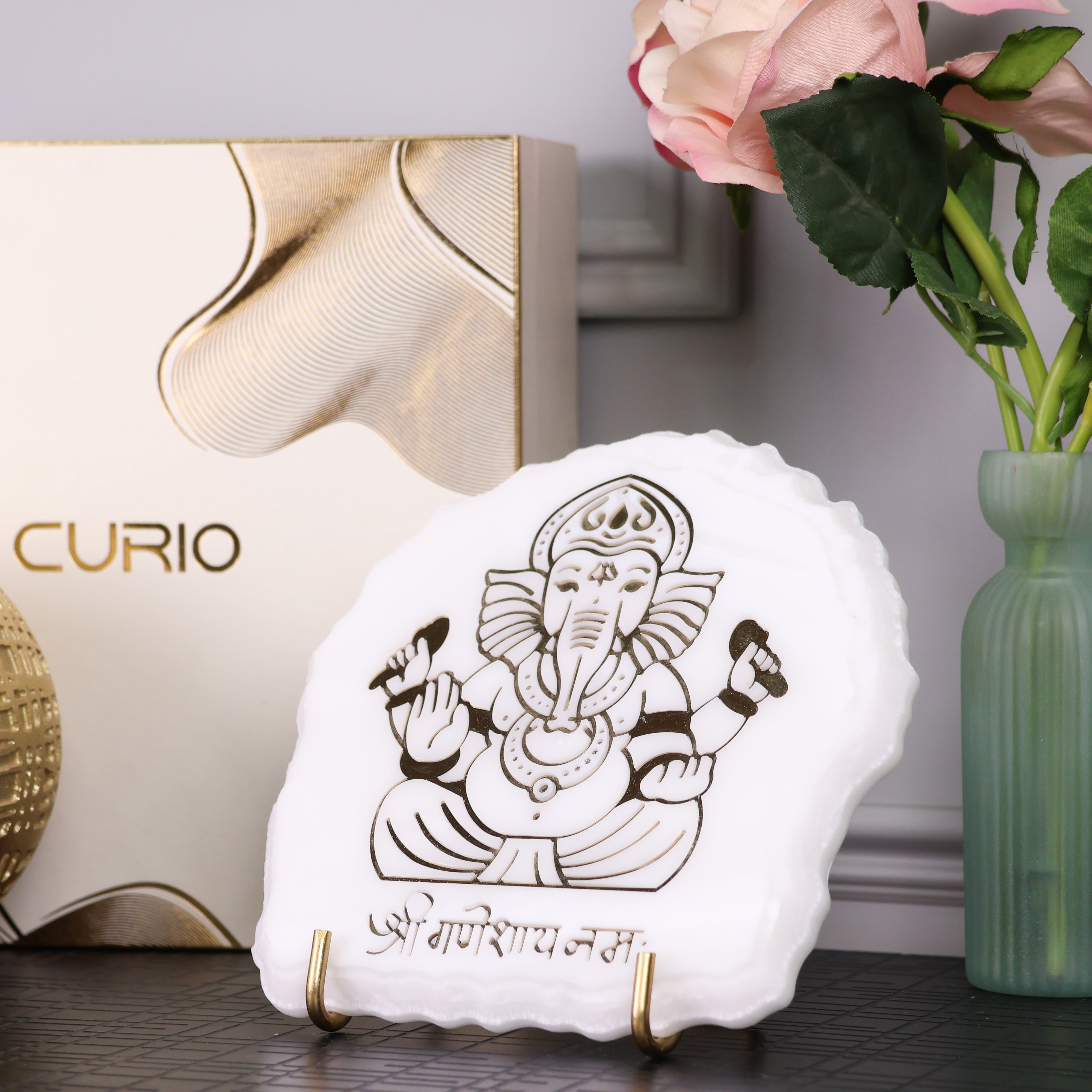 SPIRITUAL BLISS Ganesh Mantra (WHITE ONEX)