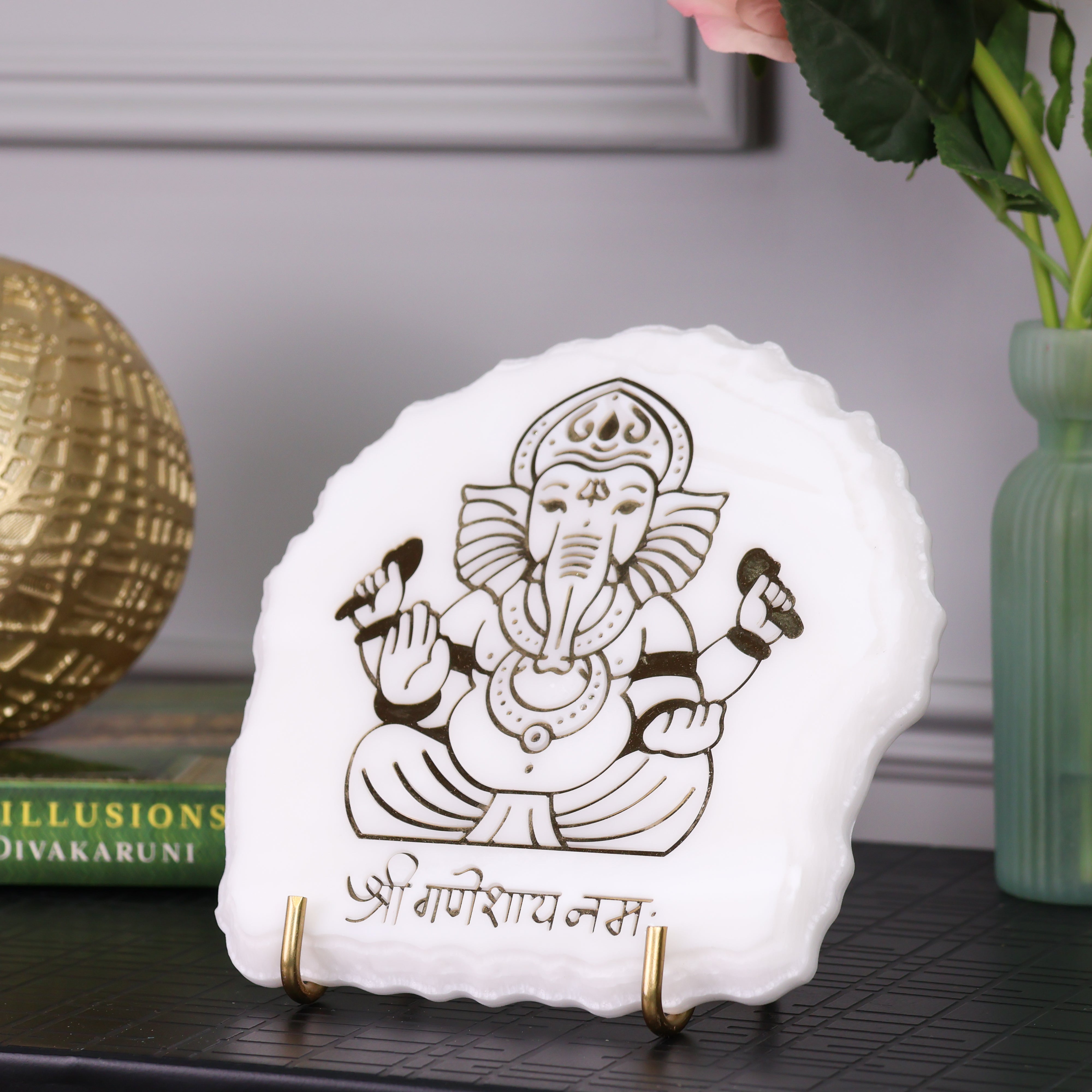 SPIRITUAL BLISS Ganesh Mantra (WHITE ONEX)