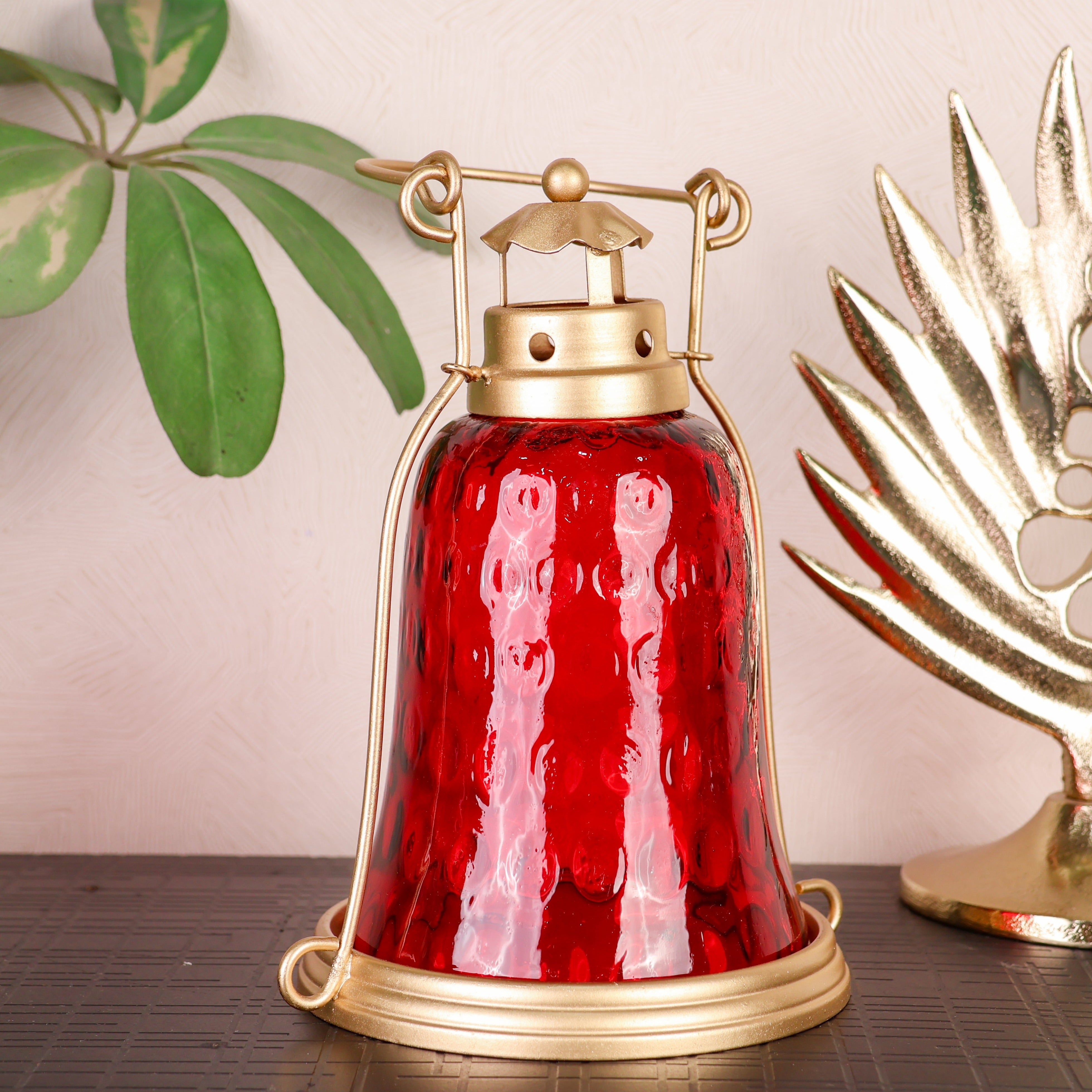 Bell Shaped Red Lantern - Curiocart