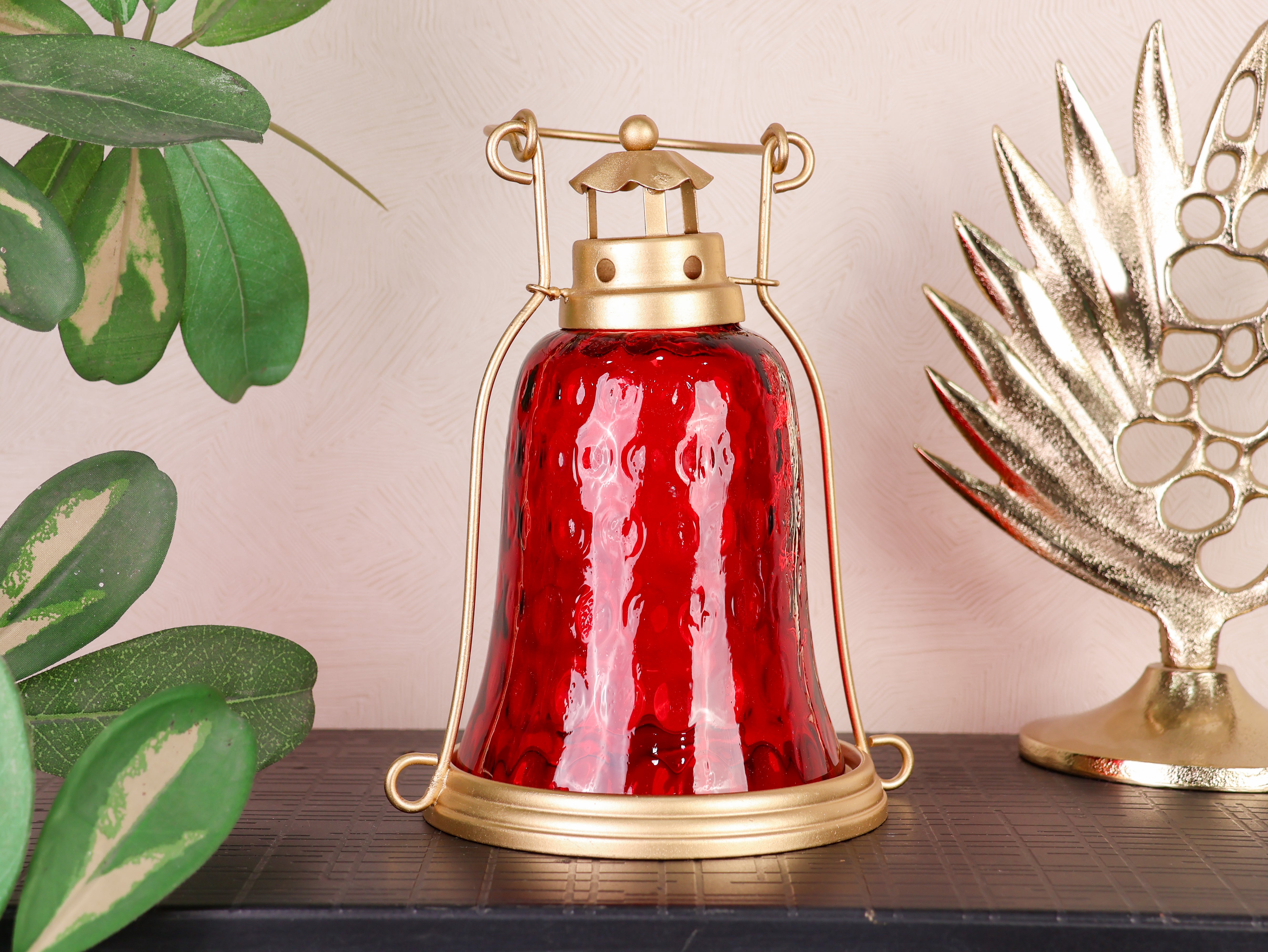 Bell Shaped Red Lantern - Curiocart