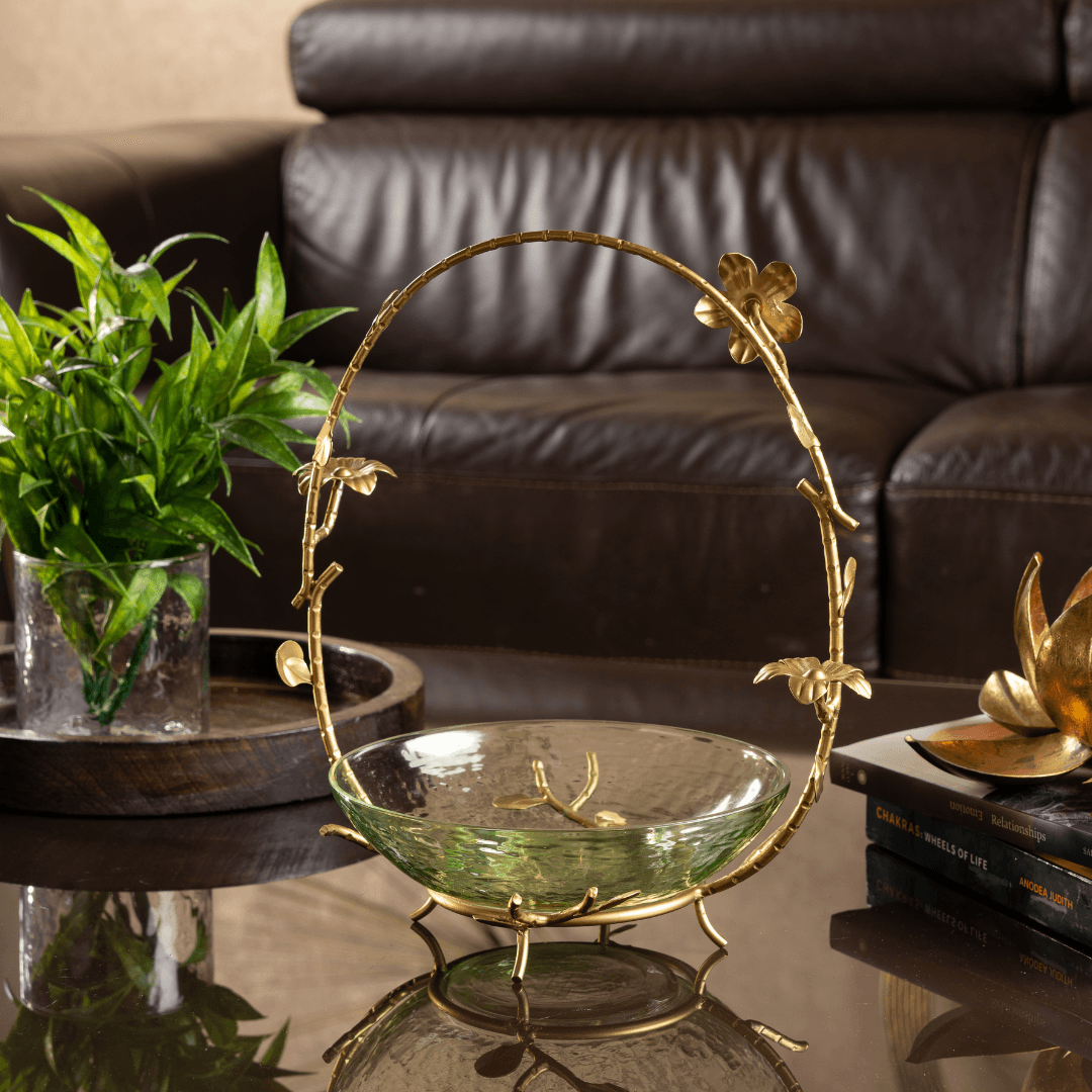 Decorative Bowl with Stand - Curiocart