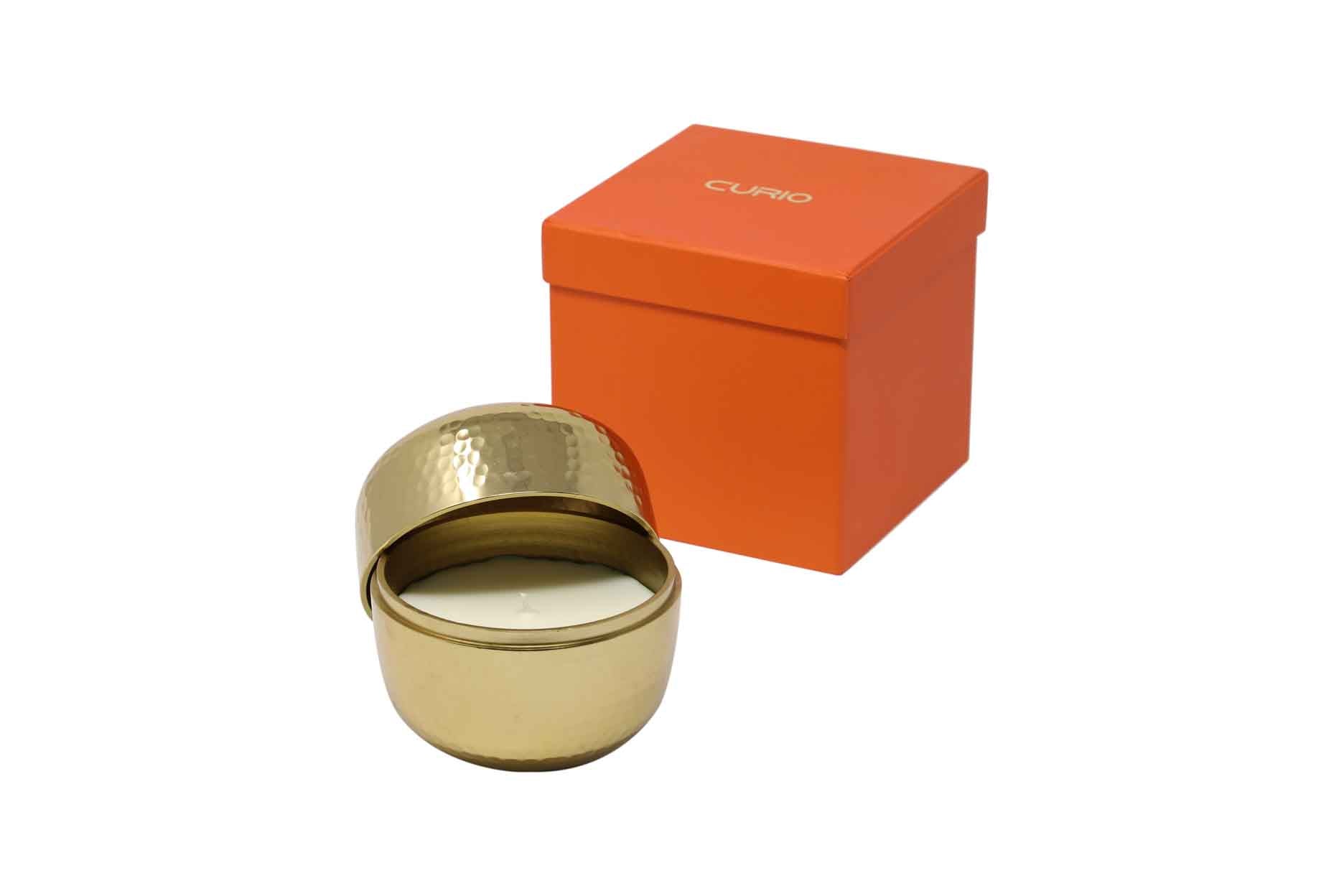 Hammerd Jar with Wax