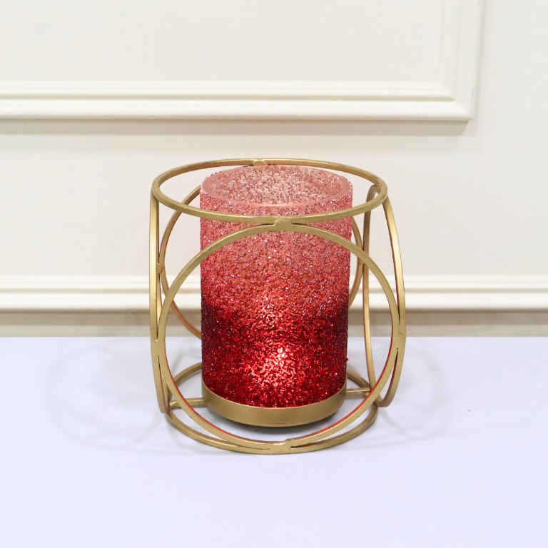 GlowLite pink red solo Votive - Curiocart