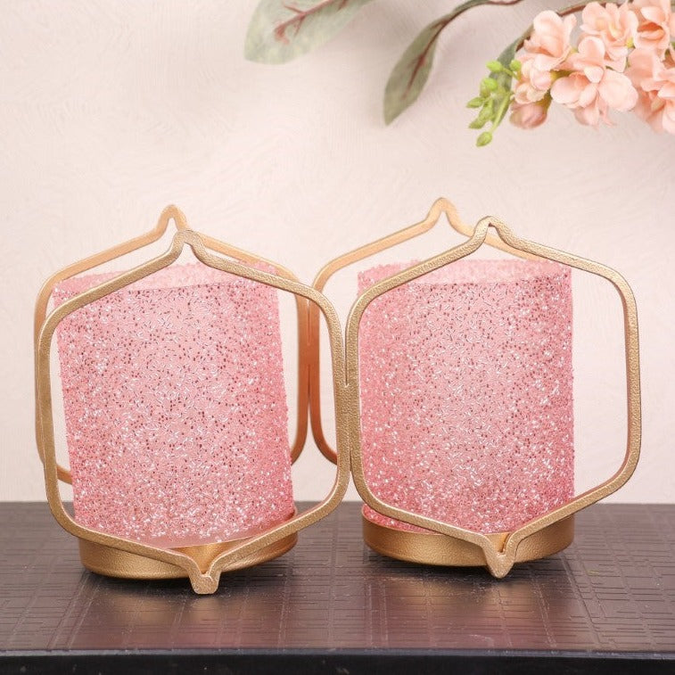 GlowLite Pink twin flame Votives - Curiocart