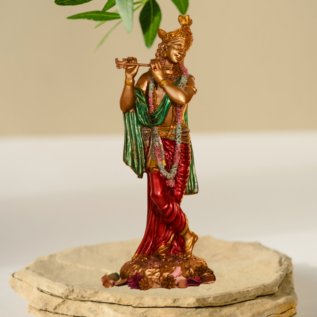 Melodic Krishna Statue