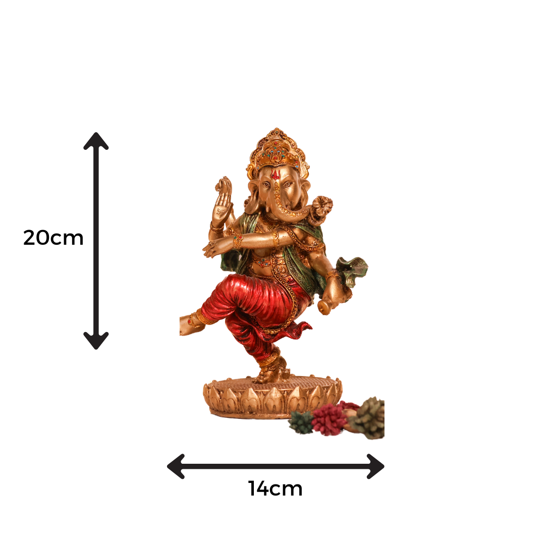 Tandav Ganesha Statue - Hindu Idol