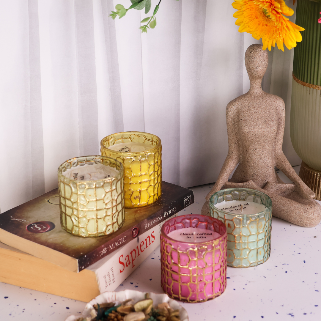 Radiant Cutwork Votives - Set of 4 (Copy)