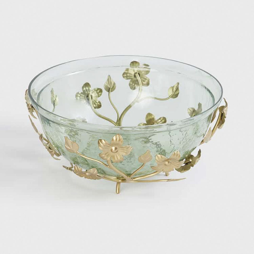 Potpourri Bowl with Metal Stand
