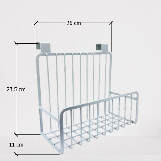 Metal Over the Shelf Basket - Curiocart