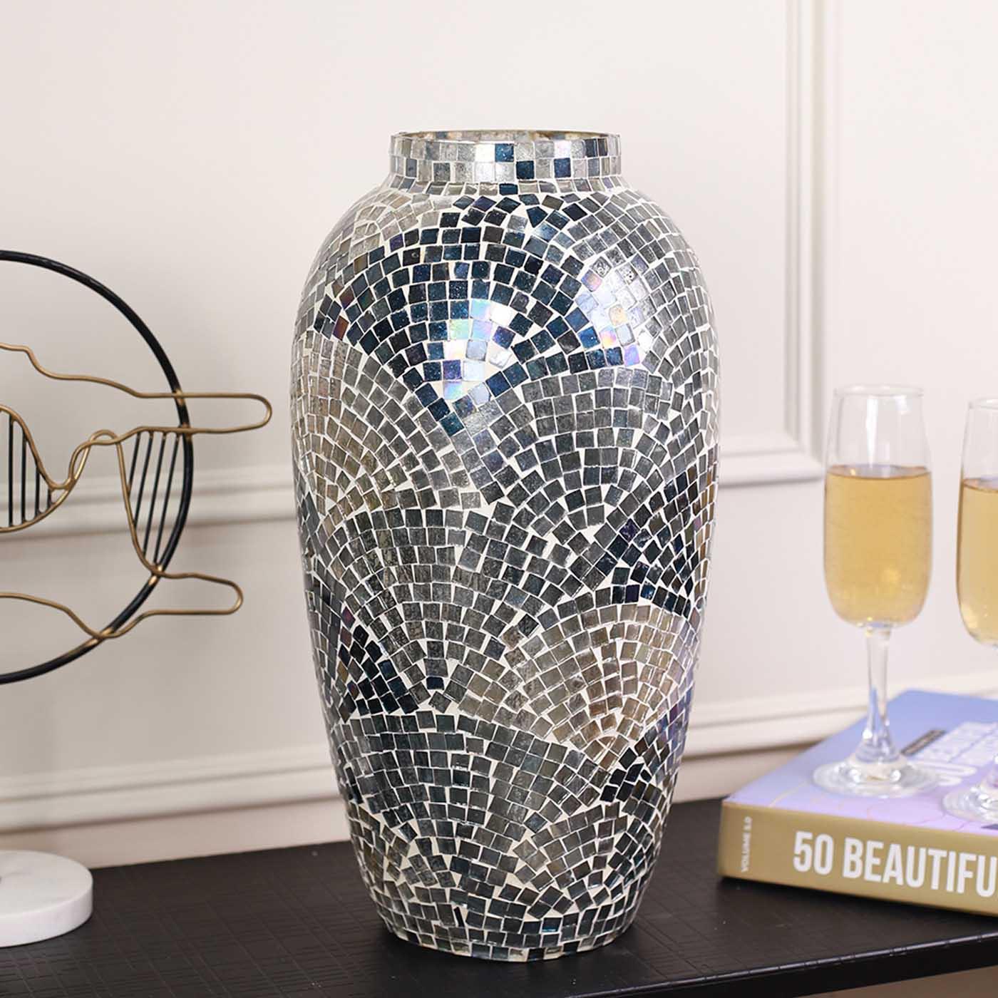 Mosaic Flower Vase - Curiocart